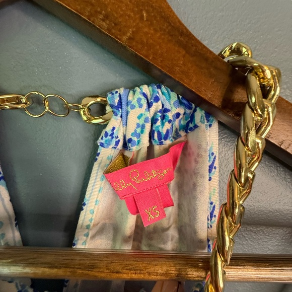 Lilly Pulitzer chain halter neck dress - Picture 6 of 6